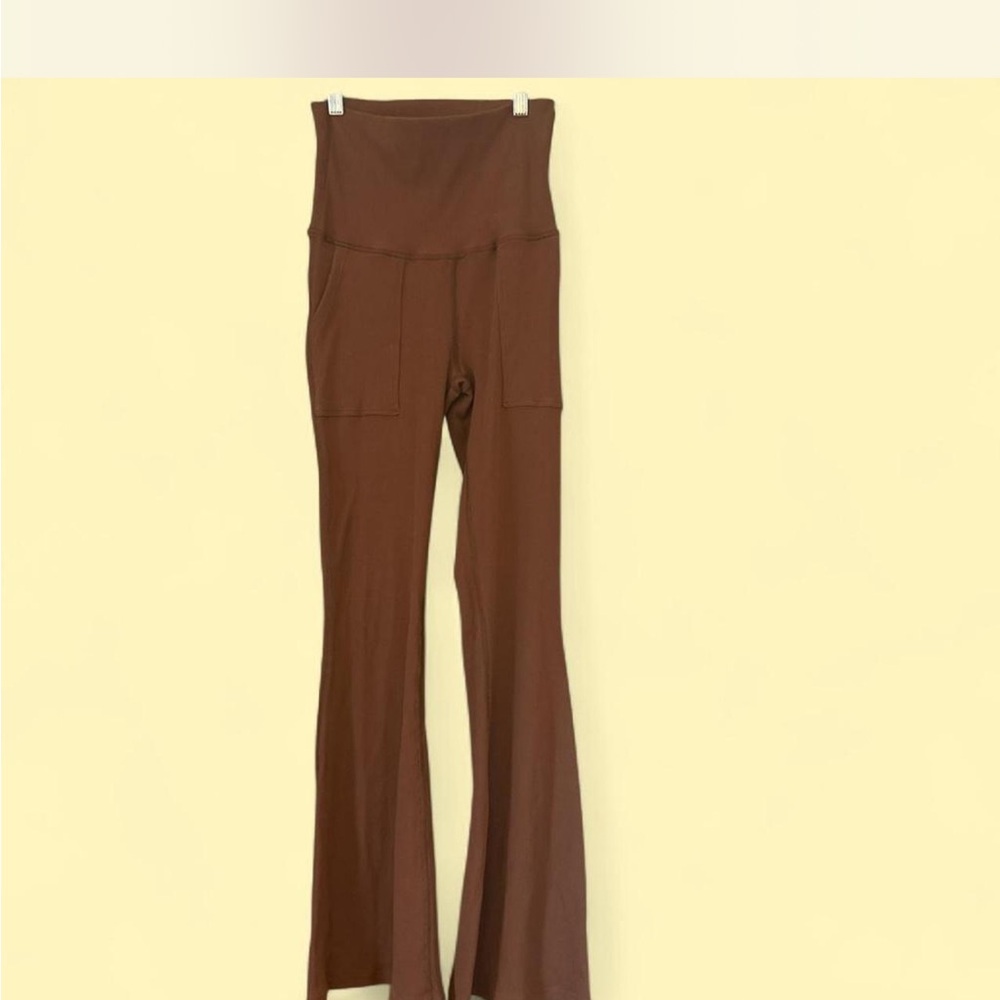 Aerie Brown Flare Pants